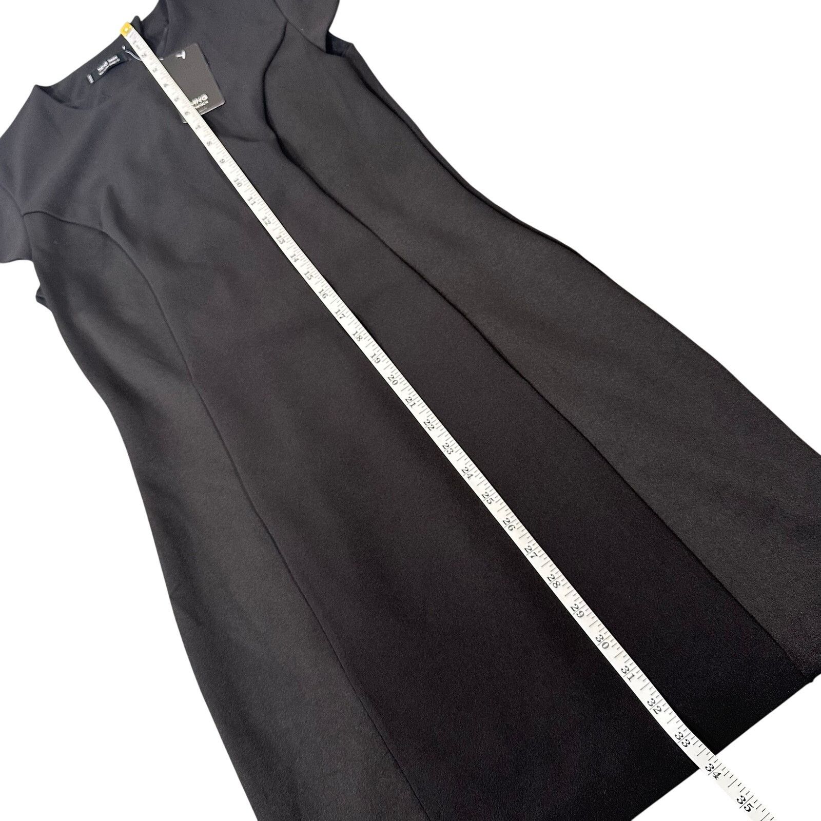 Mango Mango Women's Black Contrast Dress Size 4 Size S / US 4 / IT 40 - 4 Thumbnail