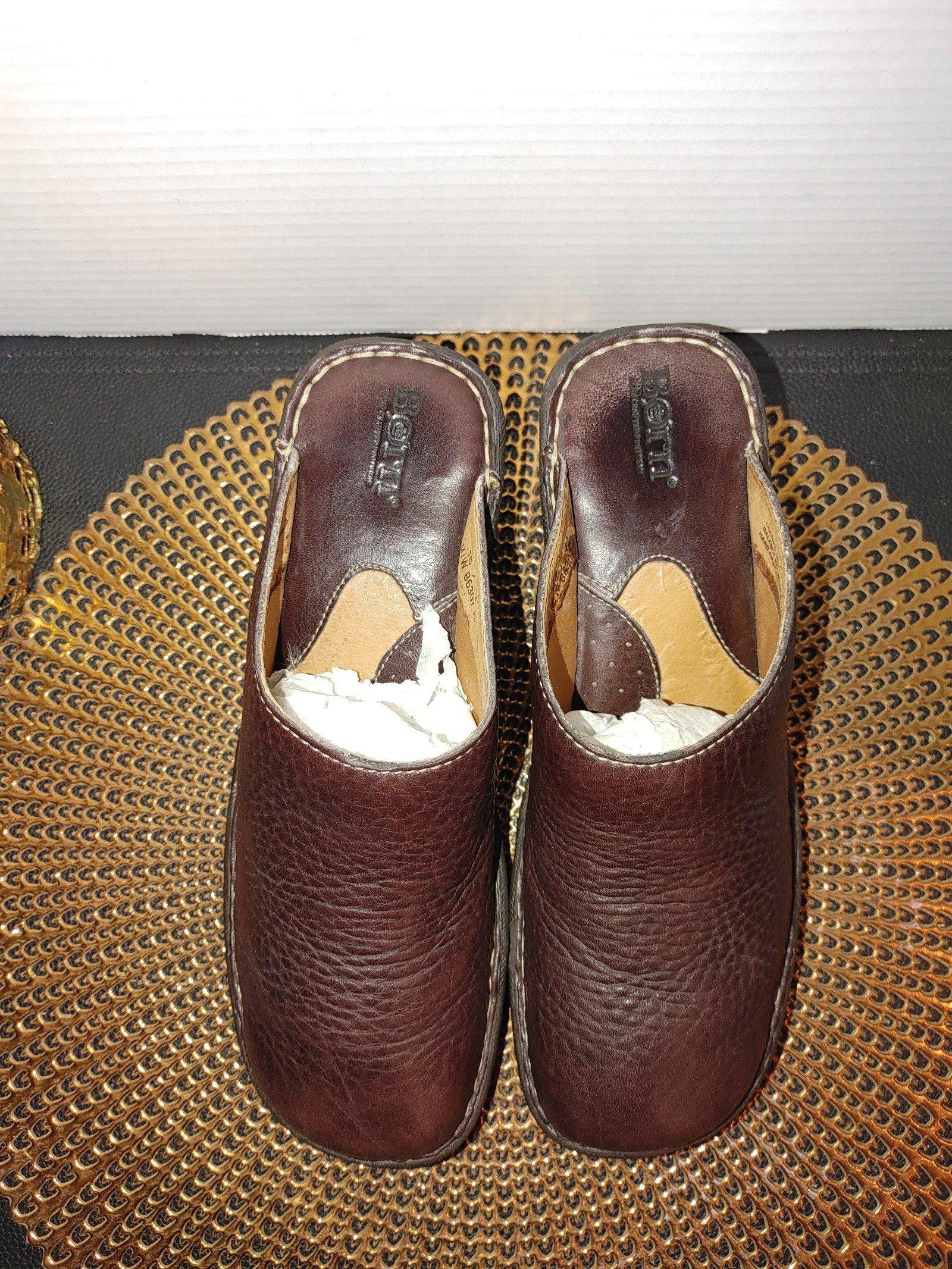 Born Born Leather Mules size 10 Size US 10 / IT 40 - 3 Thumbnail