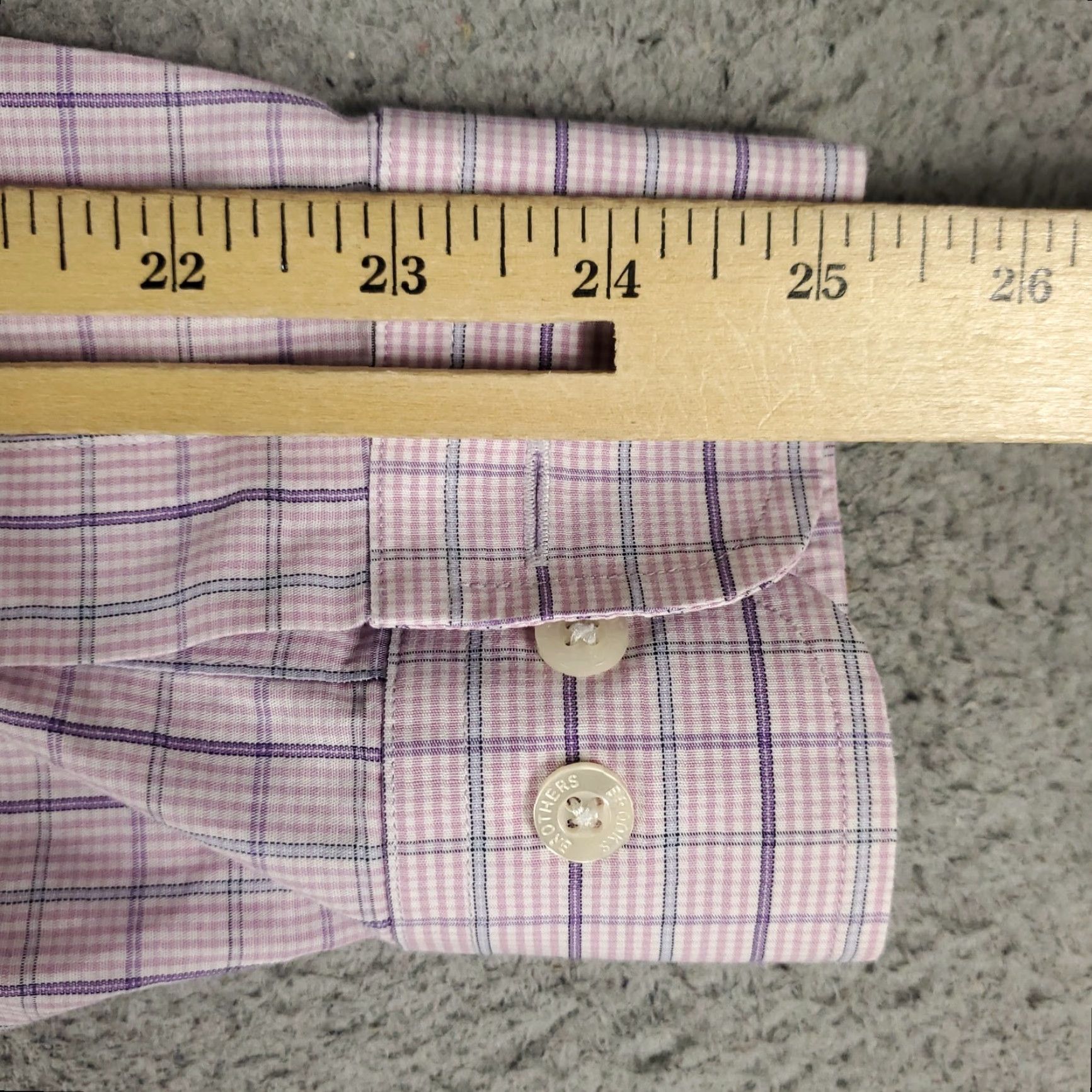 Brooks Brothers Brooks Brothers Shirt Mens Medium Pink Plaid Button-Up Long Sleeve Casual Formal Workwear Size US M / EU 48-50 / 2 - 6 Thumbnail