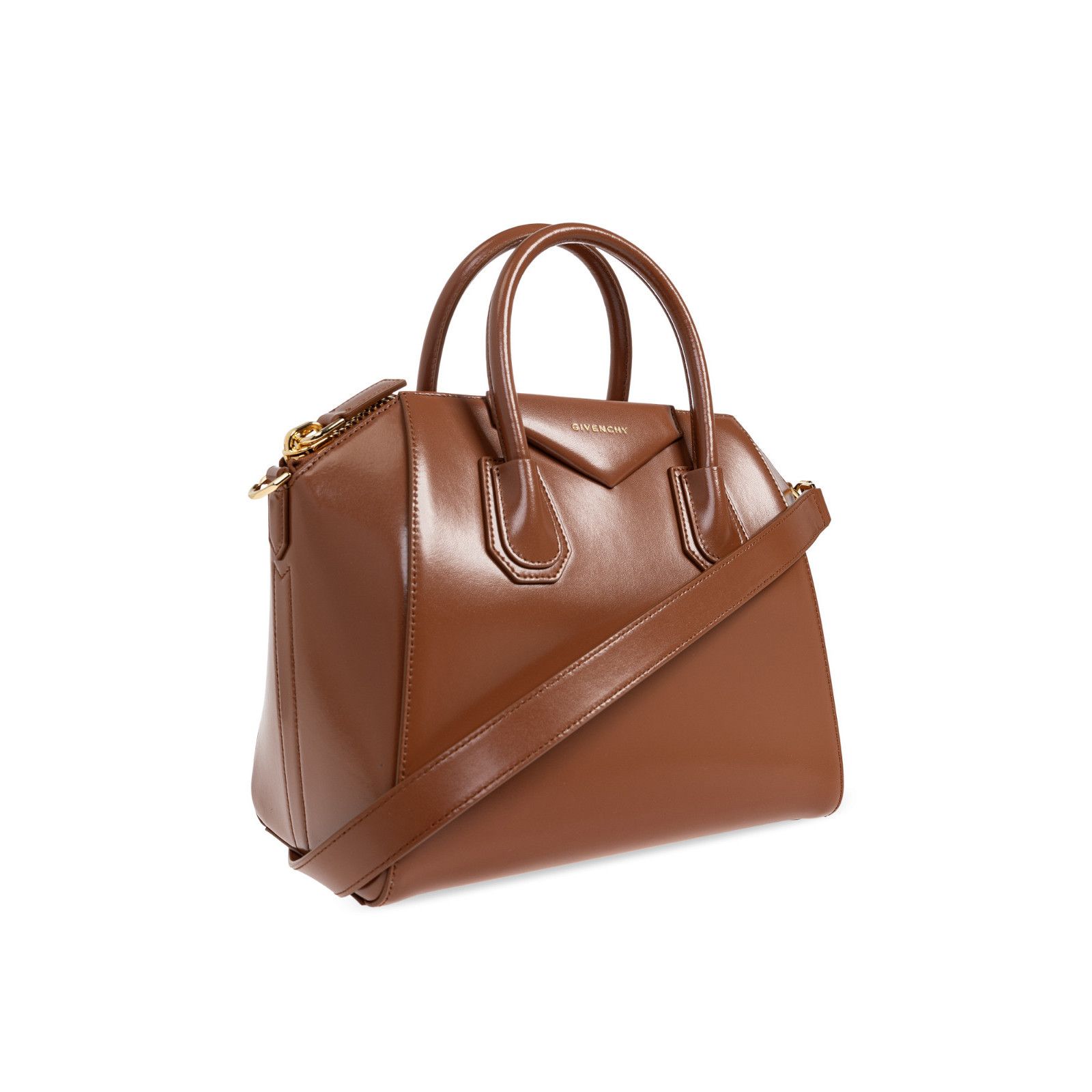 Givenchy GIVENCHY Antigona Small Brown Top Handle Bag New & Authentic Size ONE SIZE - 3 Thumbnail