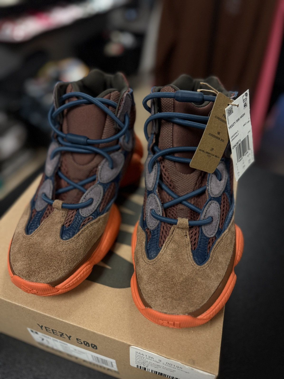 Adidas × Yeezy Yeezy Adidas 500 Tactile Orange Size 7.5 (NEW) Size US 7.5 / EU 40-41 - 10 Thumbnail