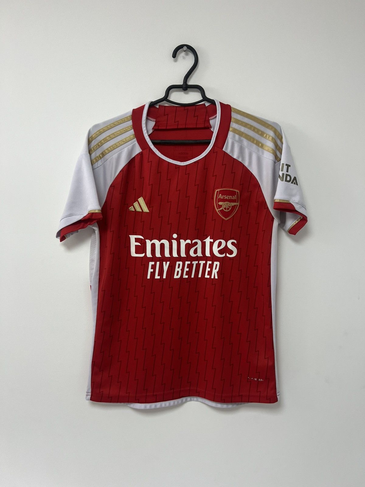 Adidas × Vintage Arsenal 2023/24 Home Jersey Adidas Football Shirt Kit sz S Size US S / EU 44-46 / 1 - 2 Thumbnail