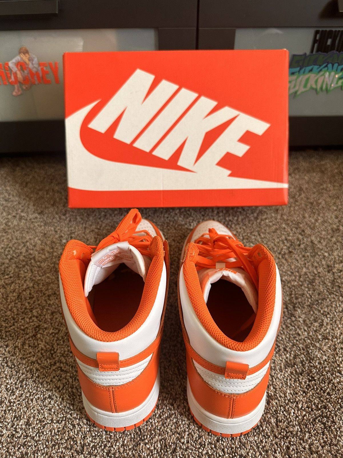 Nike Nike Retro Dunk Hi Syracuse Size US 9.5 / EU 42-43 - 6 Thumbnail