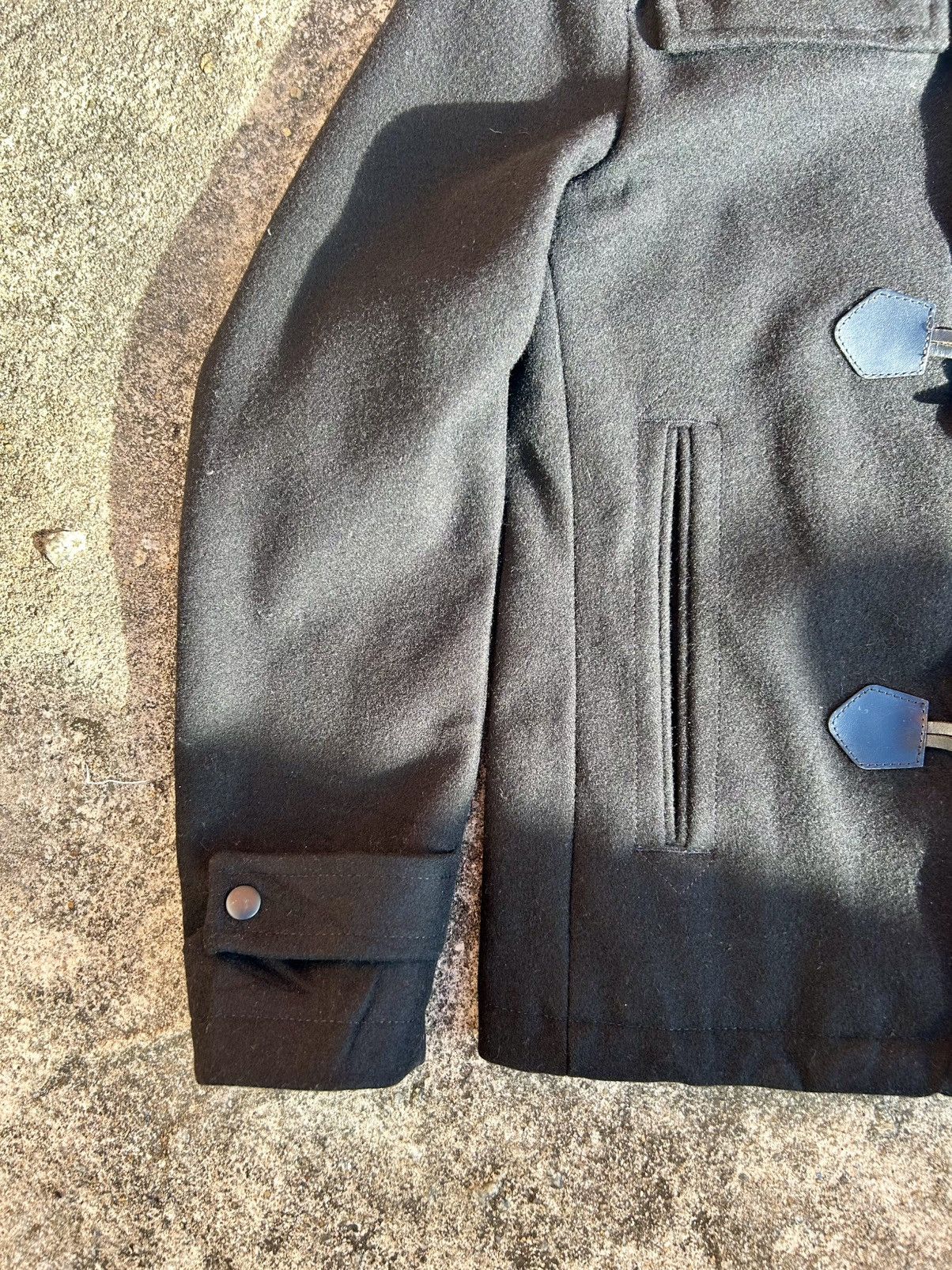 Other UNION STATION COLLECTIVE Lamb Nylon Knit Duffel Coat Size US S / EU 44-46 / 1 - 4 Thumbnail
