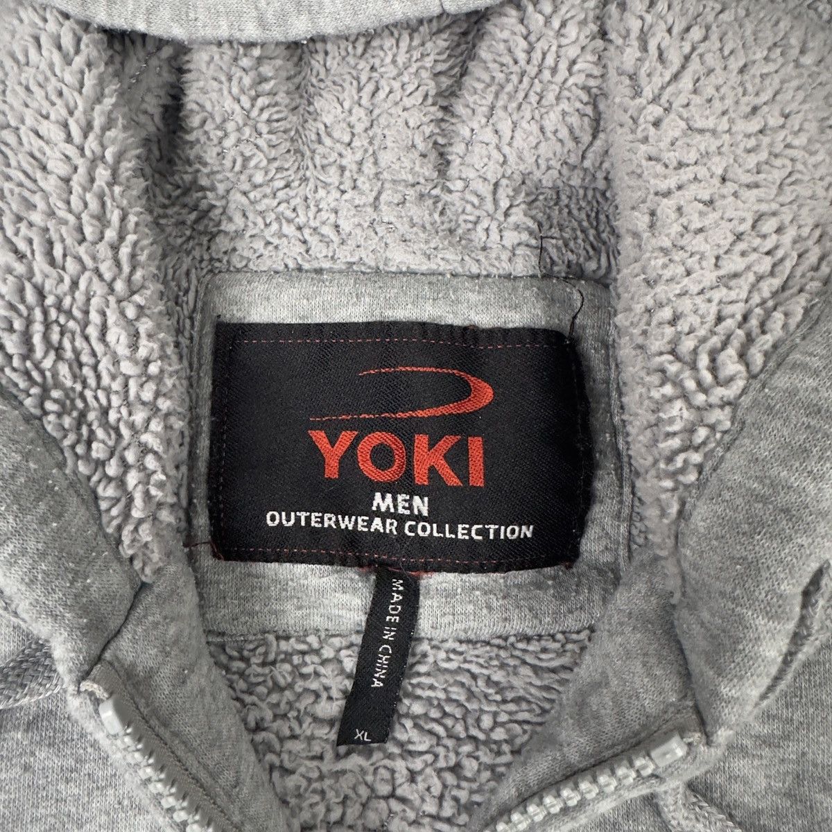 Other Yoki Mens XL Full Zip Hoodie Gray Fleece Lined Cozy Soft Size US XL / EU 56 / 4 - 5 Thumbnail