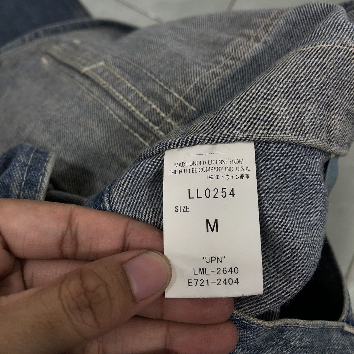 Toyo Enterprises 🔥Vintage Union Made Lee Denim Work Jumpsuit Coverall Size US 32 / EU 48 - 12 Thumbnail