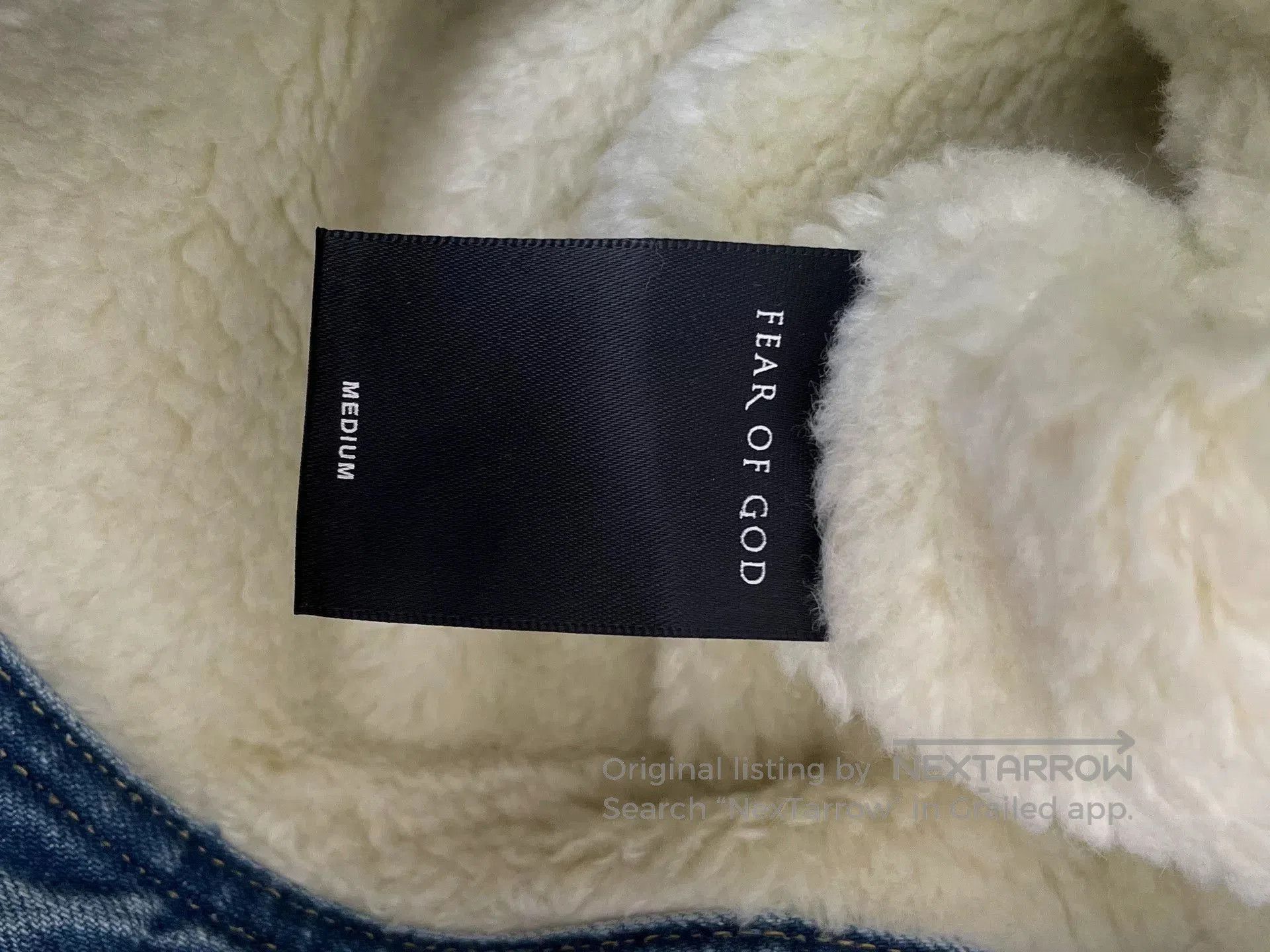 Fear of God Fear of God 5th Season Sherpa Denim Jacket. Size US M / EU 48-50 / 2 - 4 Thumbnail