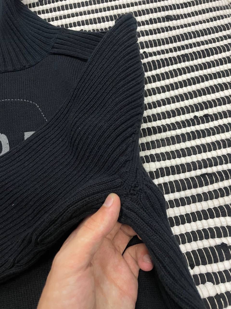 G-Star × Japanese Brand × Vintage Vintage G Star Raw Big Logo Knitted Sweater Y2K Size US L / EU 52-54 / 3 - 8 Thumbnail