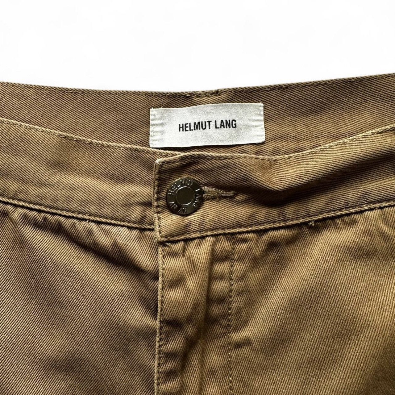 Helmut Lang Helmut Lang Pocket Strap Short in Khaki- Size 38 Size US 38 / EU 54 - 3 Thumbnail