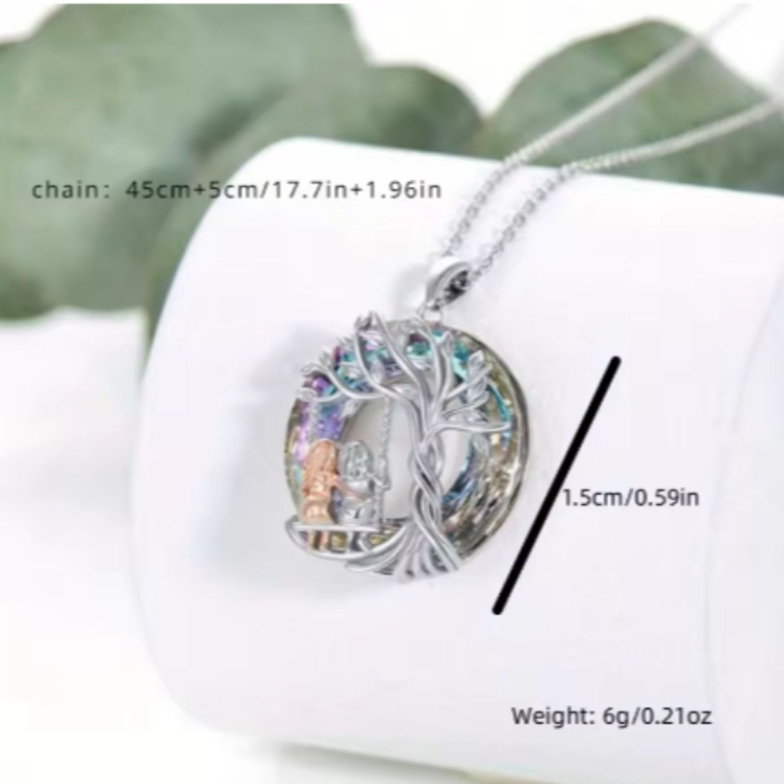 Other Tree of Life Sisters Necklace for Granddaughter - Stainless Size ONE SIZE - 3 Thumbnail