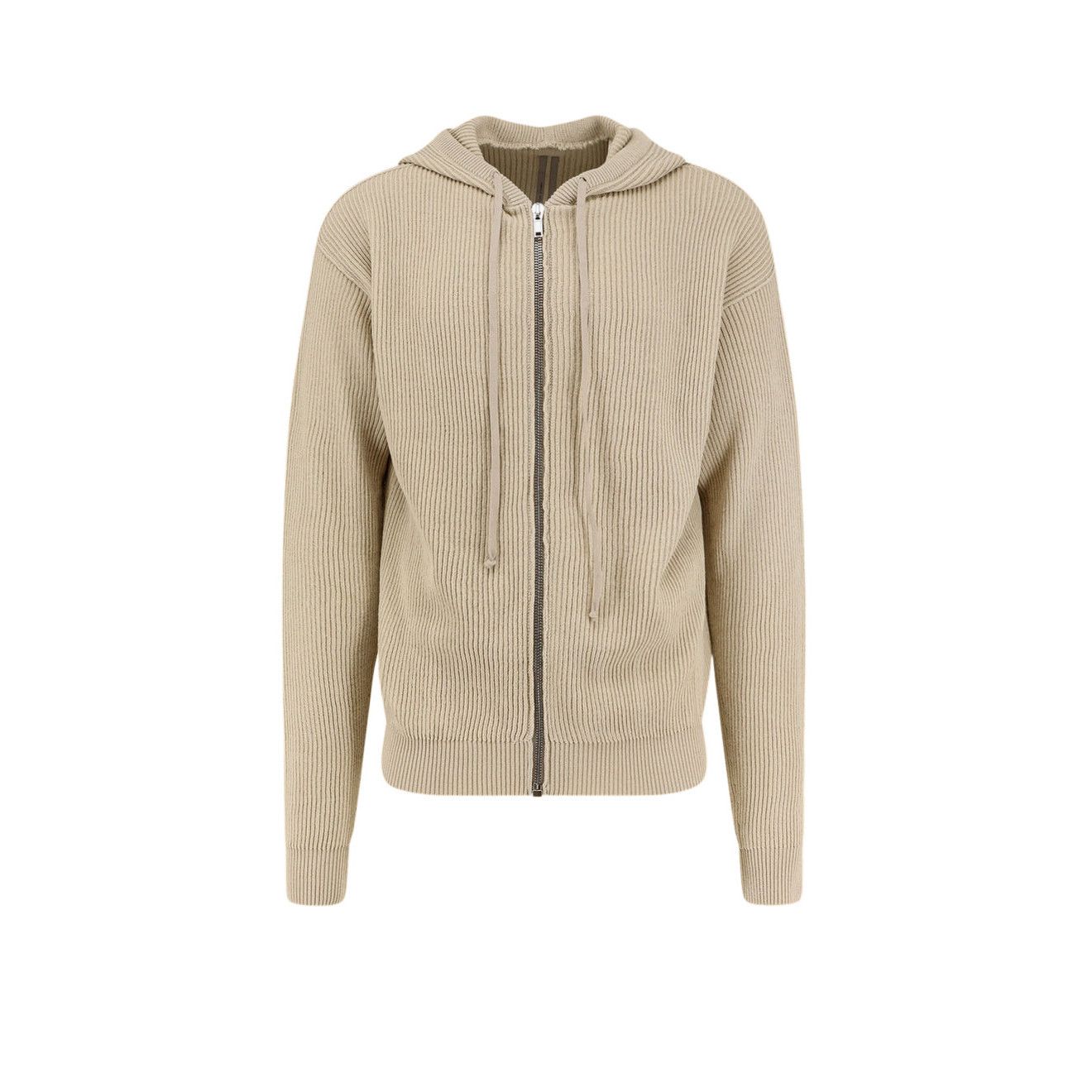 RICK OWENS Temple Beige Wool Cardigan New & Authentic (Men's