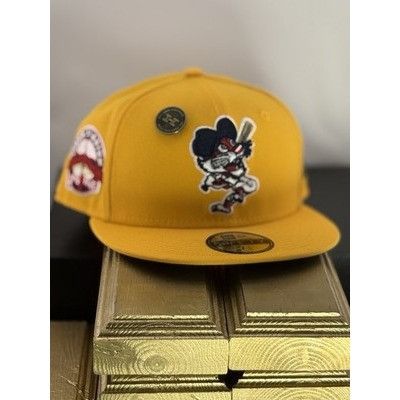 New Era Hat Club Detroit Tigers 59FIFTY 7 1/2 Gold Coked Out Gray UV Size ONE SIZE - 1 Thumbnail
