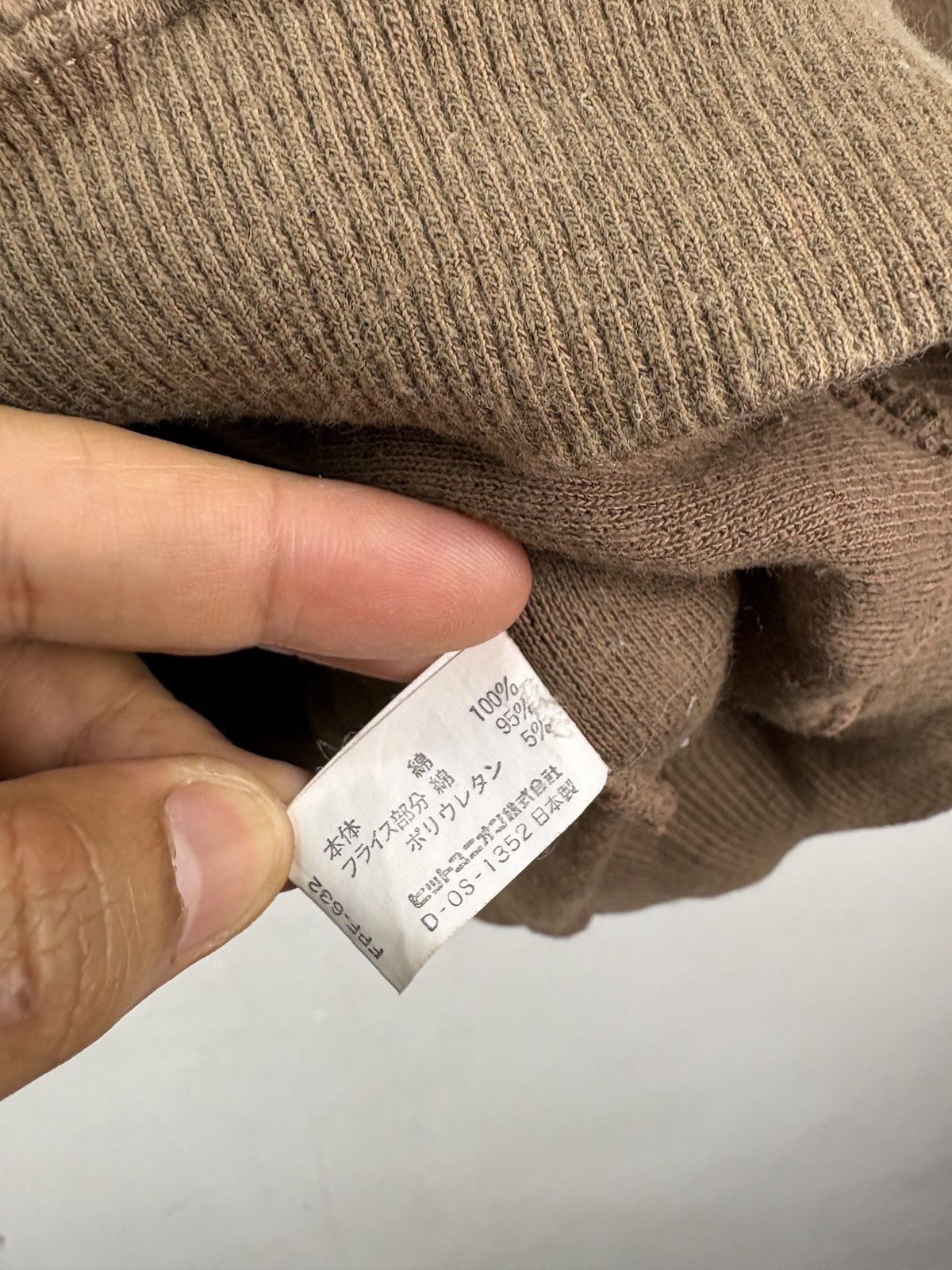 Fred Perry Vintage 90s Fred Perry Sweater Cable Jumper Knitwear Boxy Size US L / EU 52-54 / 3 - 4 Thumbnail