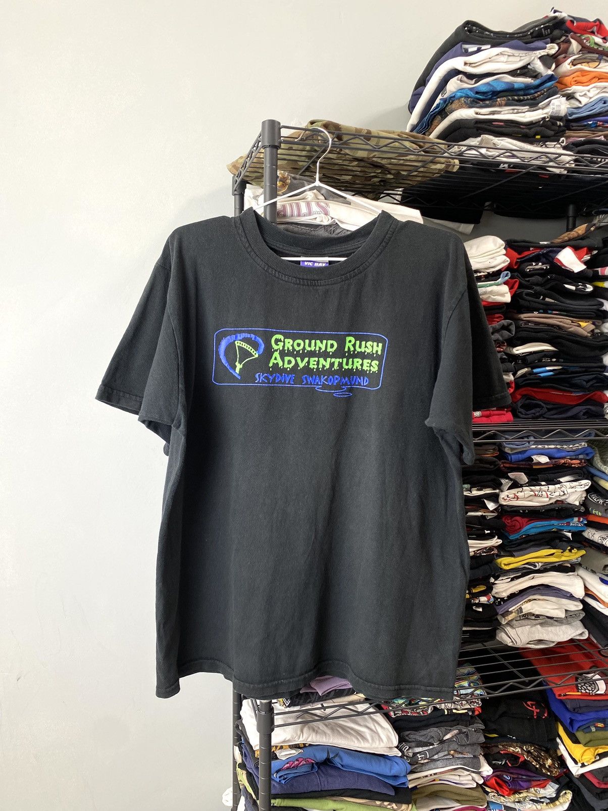 Vintage 1990’s Vintage Skydive Art T Shirt Size US L / EU 52-54 / 3 - 2 Thumbnail