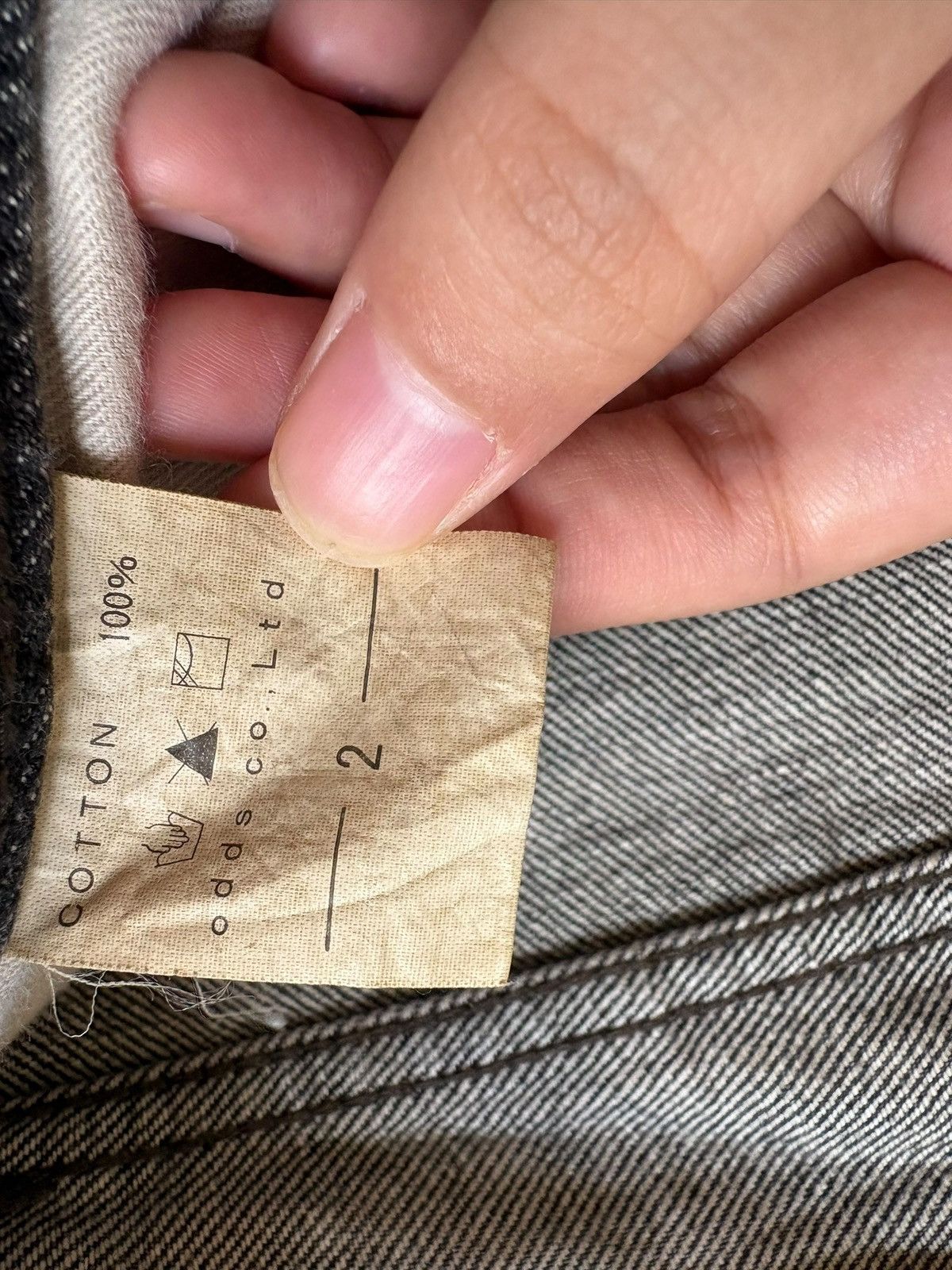 Japanese Brand Vintage Japanese Brand Button Fly Faded Distressed Jeans Size US 30 / EU 46 - 9 Thumbnail