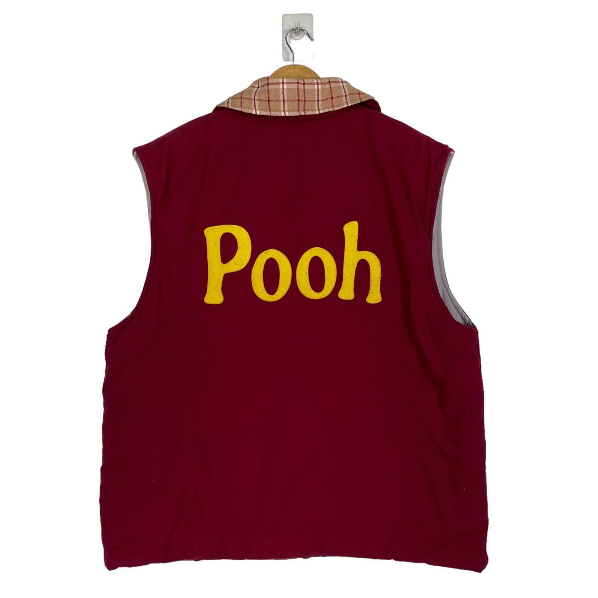 Japanese Brand Vintage 90s Pooh Big Logo Vest Size US M / EU 48-50 / 2 - 6 Thumbnail