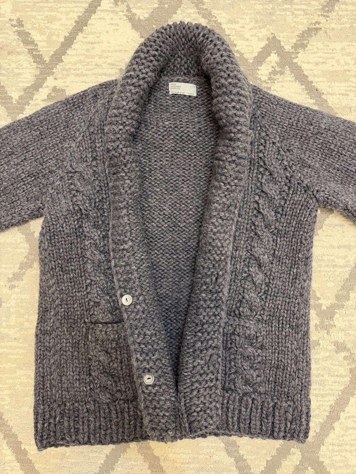 Four Horsemen Four Horsemen Supplies Shawl Thick Knit Cardigan Large Size US L / EU 52-54 / 3 - 2 Thumbnail