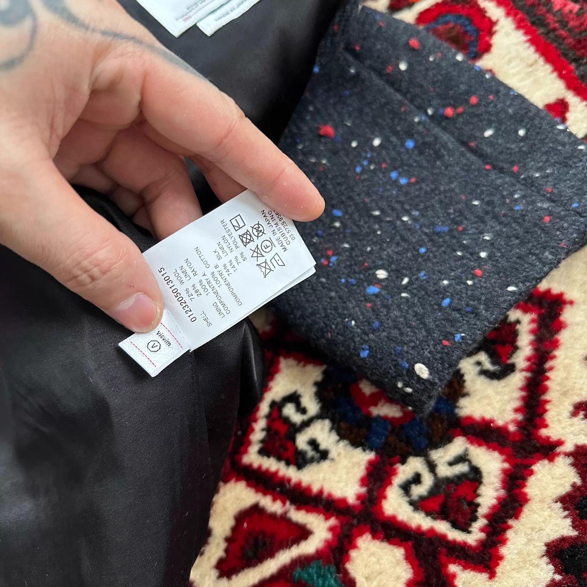 Visvim VISVIM 23AW MUFFERAW Blazer Size 2 Like New Size US M / EU 48-50 / 2 - 9 Thumbnail
