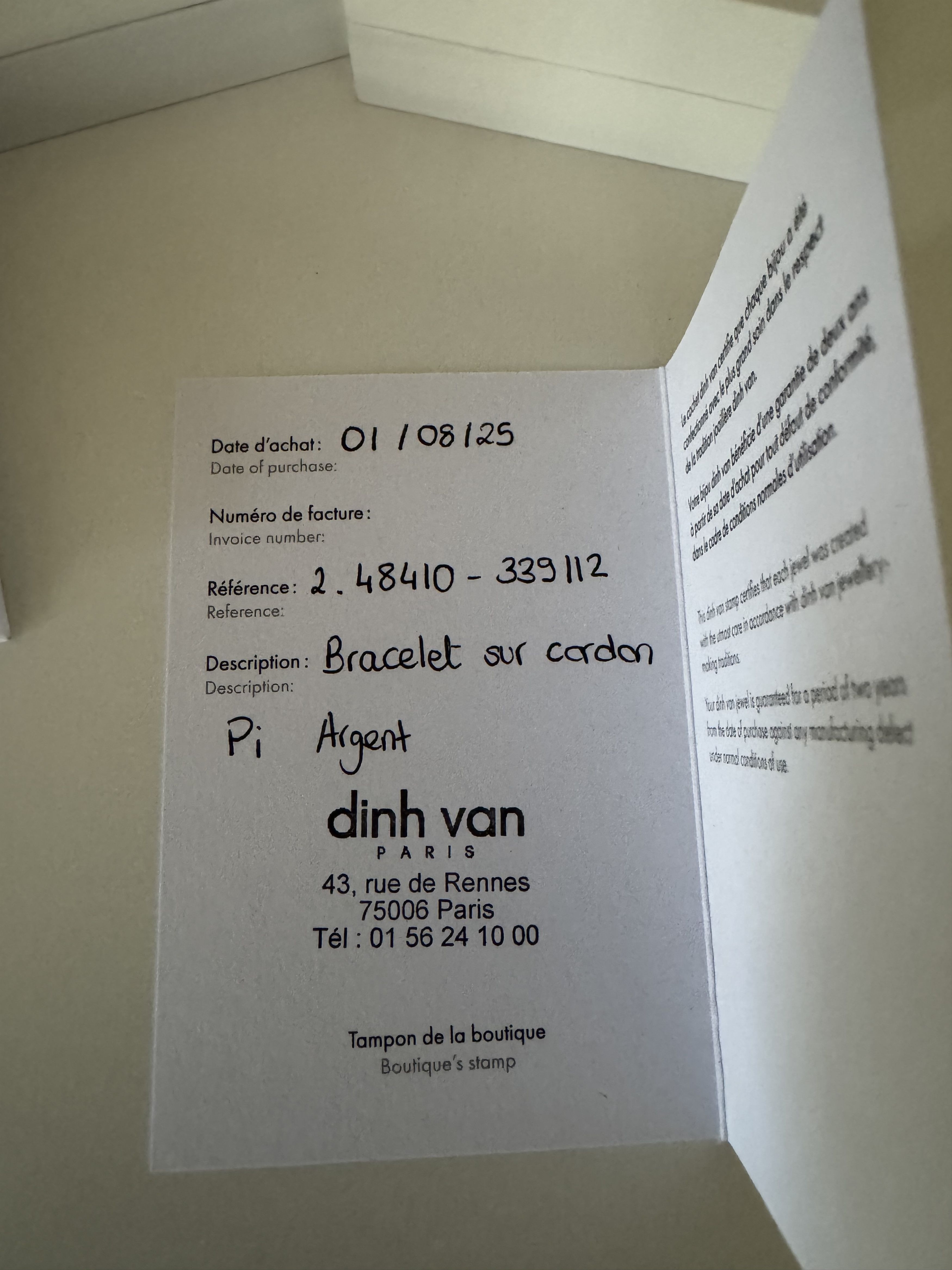Other Dinh Van - Set of 2 Satin Cord Bracelets - New Size ONE SIZE - 6 Thumbnail