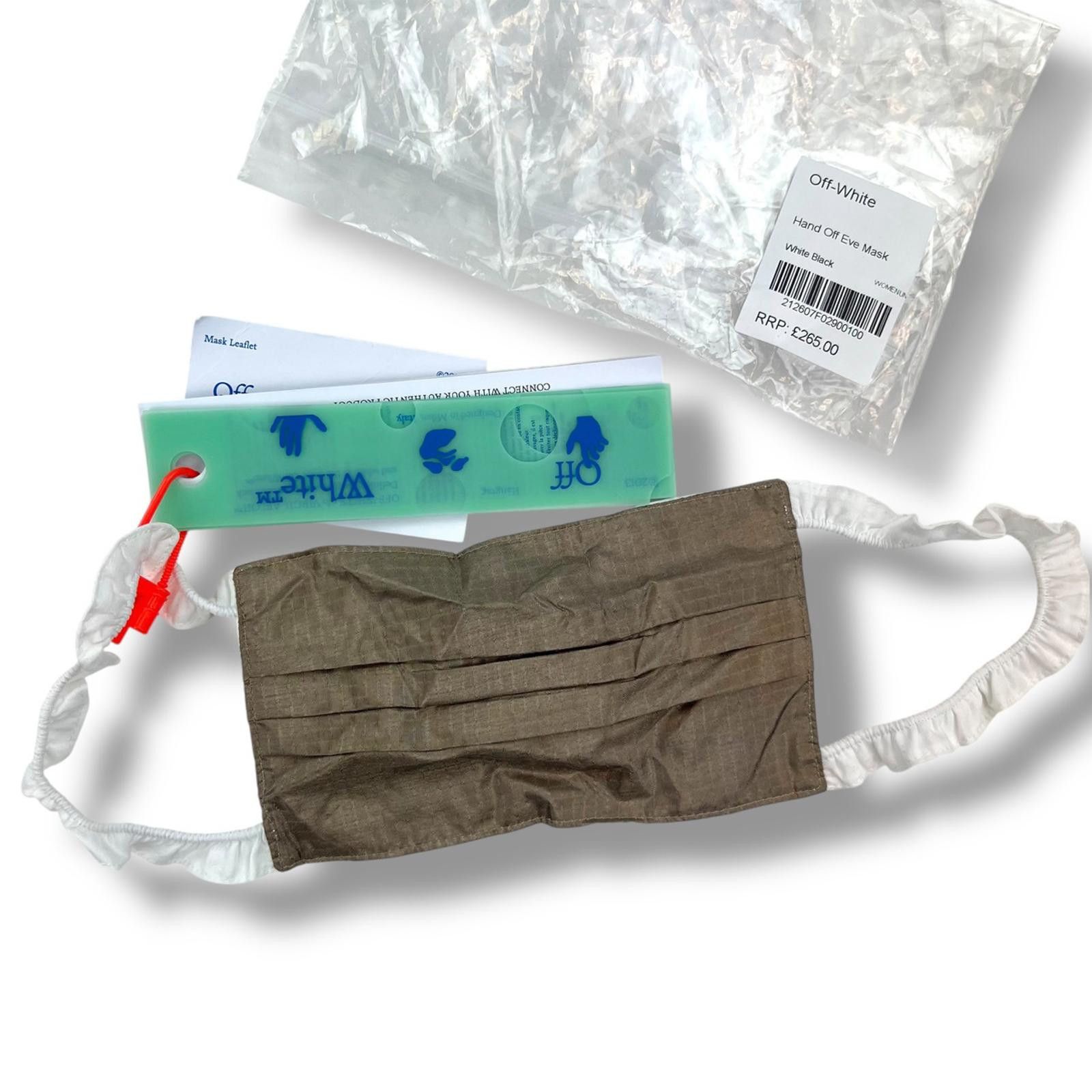 Off-White Off-White Hand Off Eve Face Mask Size ONE SIZE - 1 Thumbnail