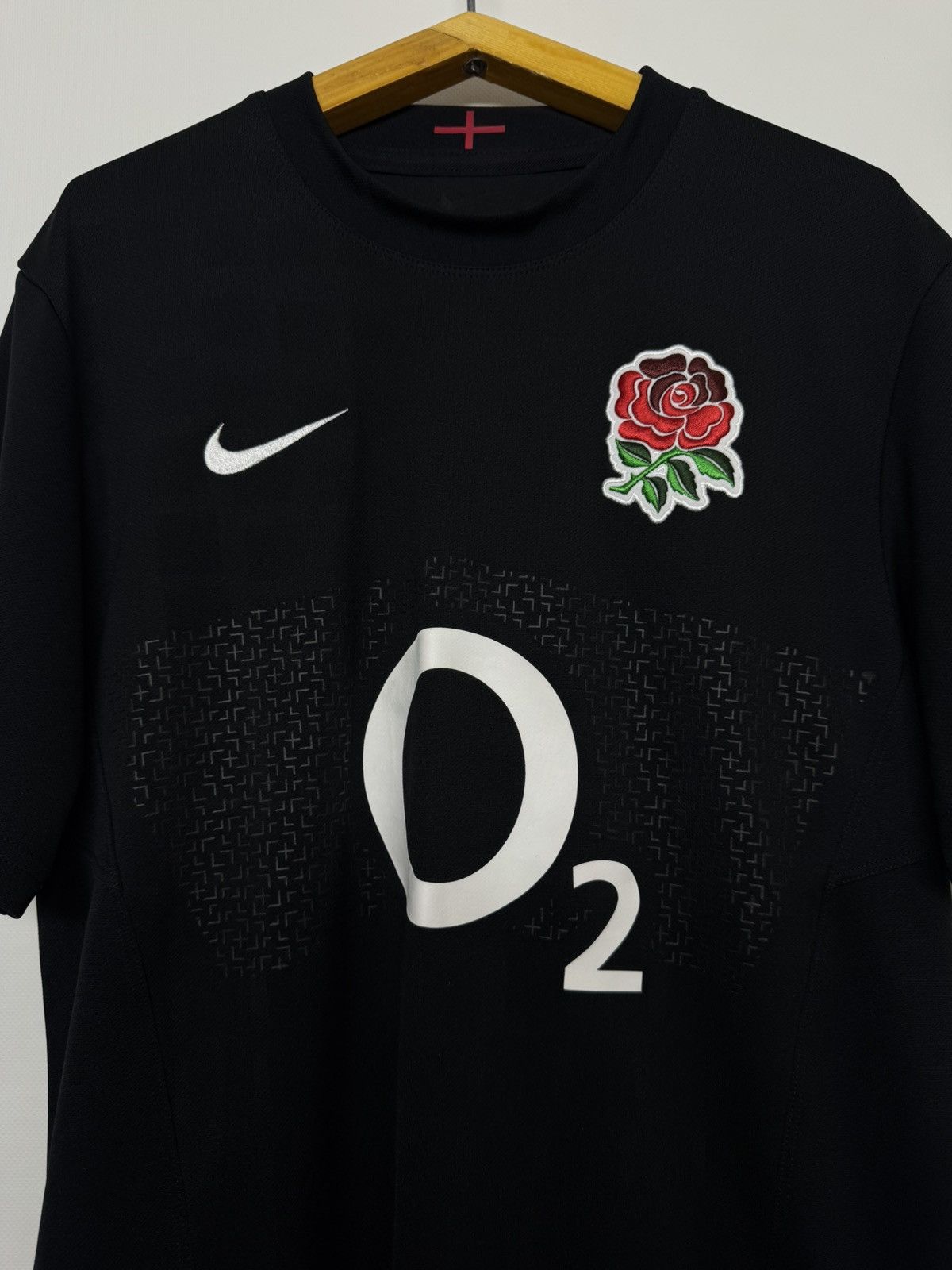 Nike Vintage Y2k Nike England O2 Rugby Jersey Shirt Size US S / EU 44-46 / 1 - 2 Thumbnail