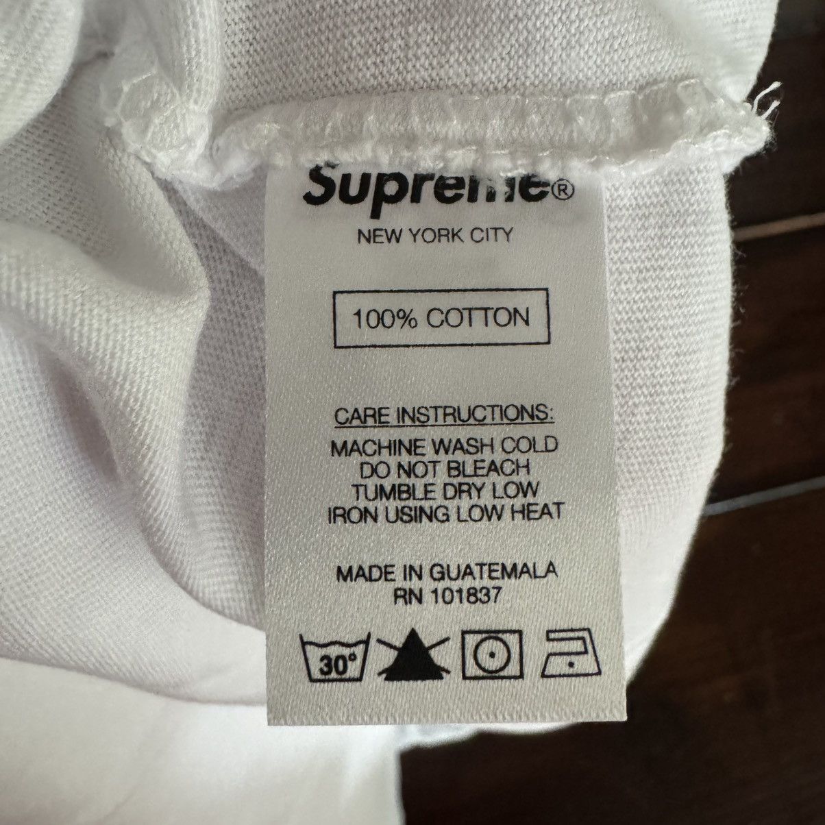 Supreme Supreme Washed S/S Tee Size US XL / EU 56 / 4 - 8 Thumbnail