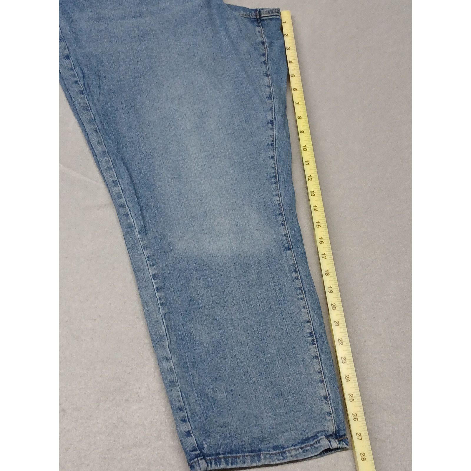 Sonoma Sonoma (22W) High Rise Straight Cotton Blue Denim Jeans Size 22" - 2 Thumbnail