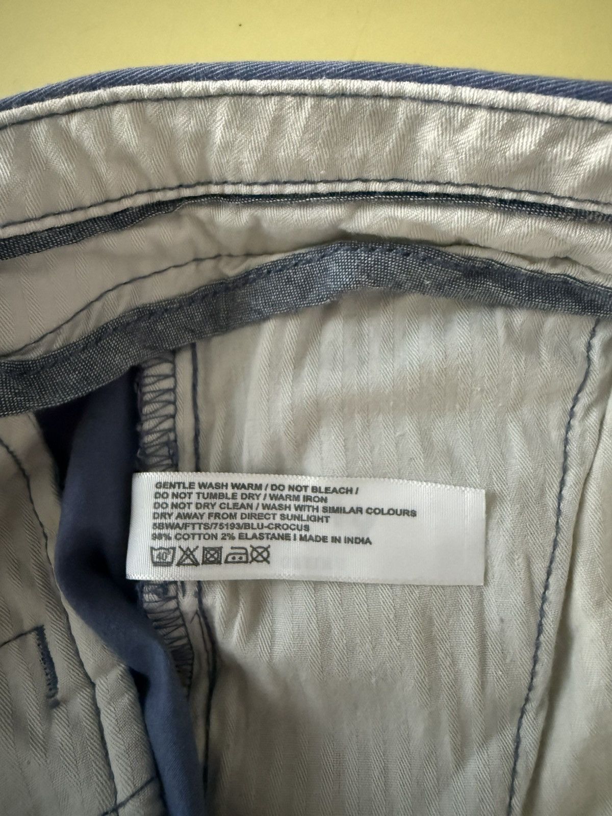 FatFace FatFace Navy Womens Trousers – Size 8 – Soft 100% Lyocell Size 27" / US 4 / IT 40 - 4 Thumbnail
