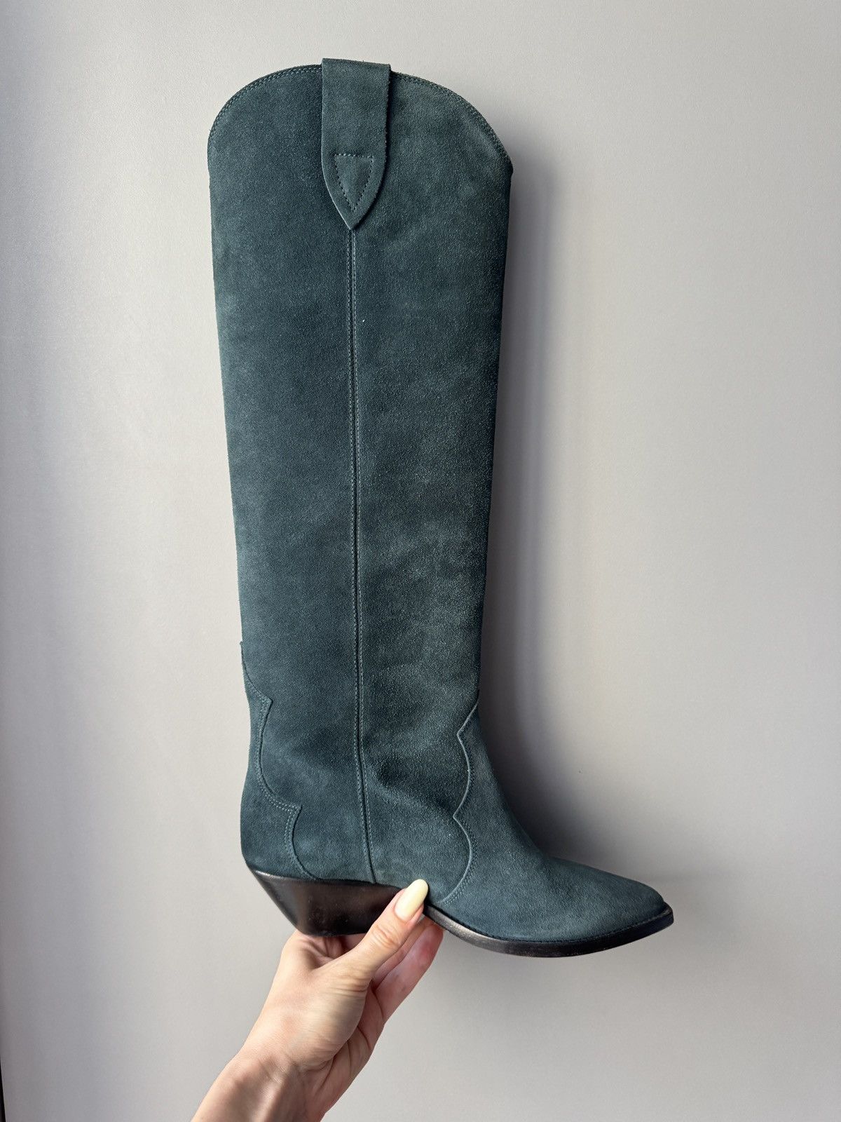Isabel Marant Last Isabel Marant Denvee Suede Knee Boots Size US 6 / IT 36 - 3 Thumbnail