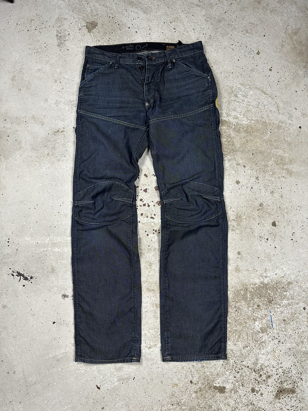 G-Star × Vintage Vintage Y2K G Star Elwood Heritage Embro Tapered 96 Size US 32 / EU 48 - 6 Thumbnail