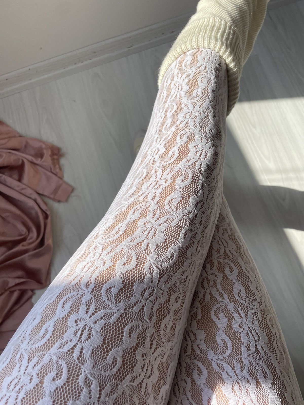 Vintage Vintage tights Size 27" / US 4 / IT 40 - 3 Thumbnail