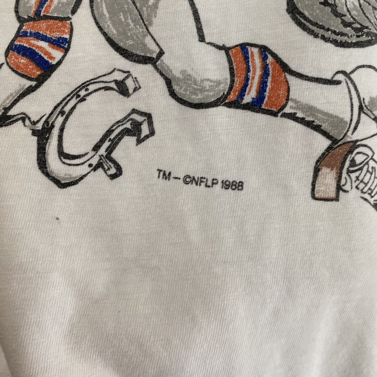 NFL Vintage 1988 Denver Broncos Buffalo Rap Tees Style Tee Size US M / EU 48-50 / 2 - 6 Thumbnail