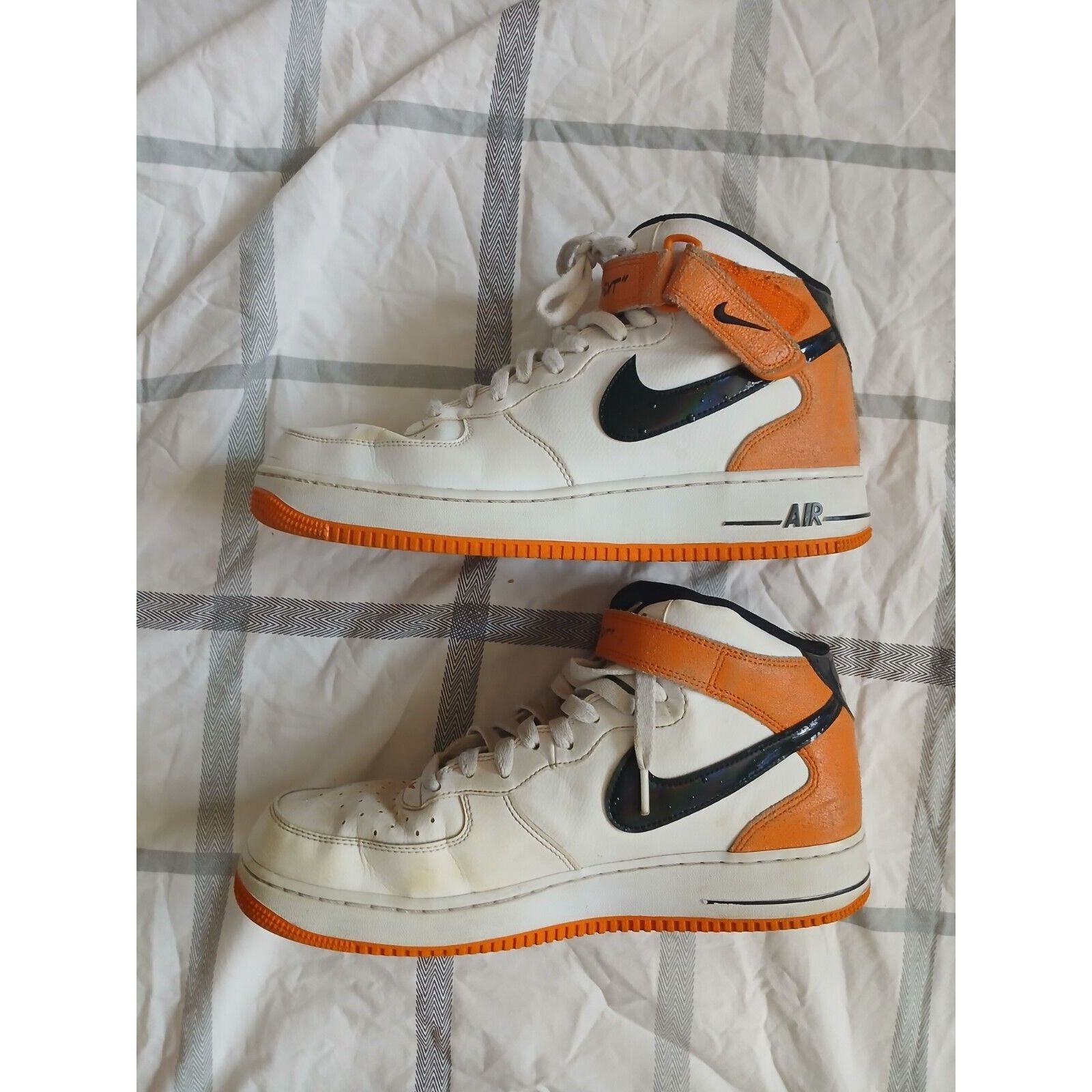 Nike Size 10.5 - Nike Air Force 1 '07 High White Size US 12 / EU 45 - 4 Thumbnail