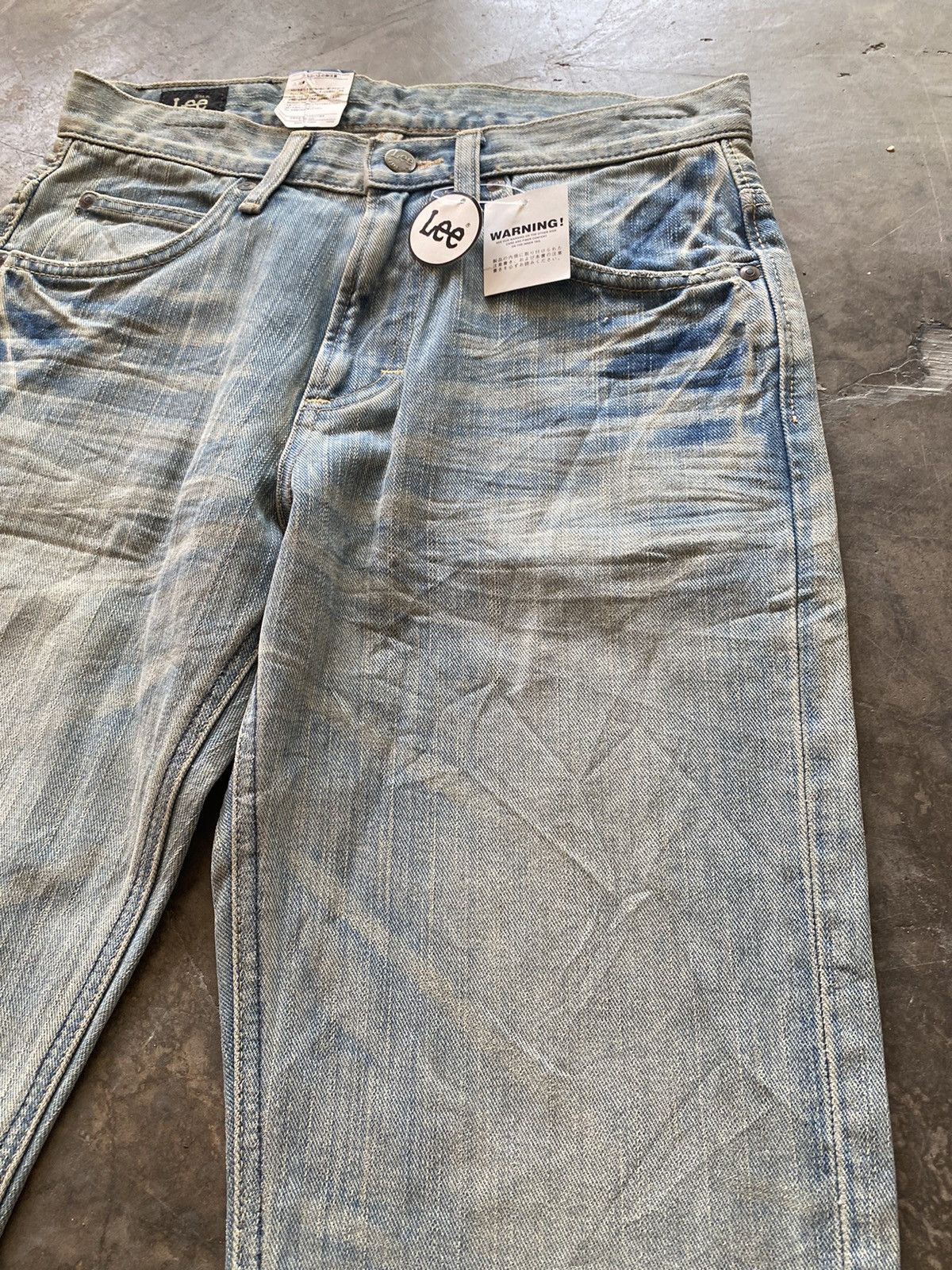 Lee × Vintage Flare Jeans Vintage Lee Riders Fade Distressed Boot Cut Size US 28 / EU 44 - 12 Thumbnail