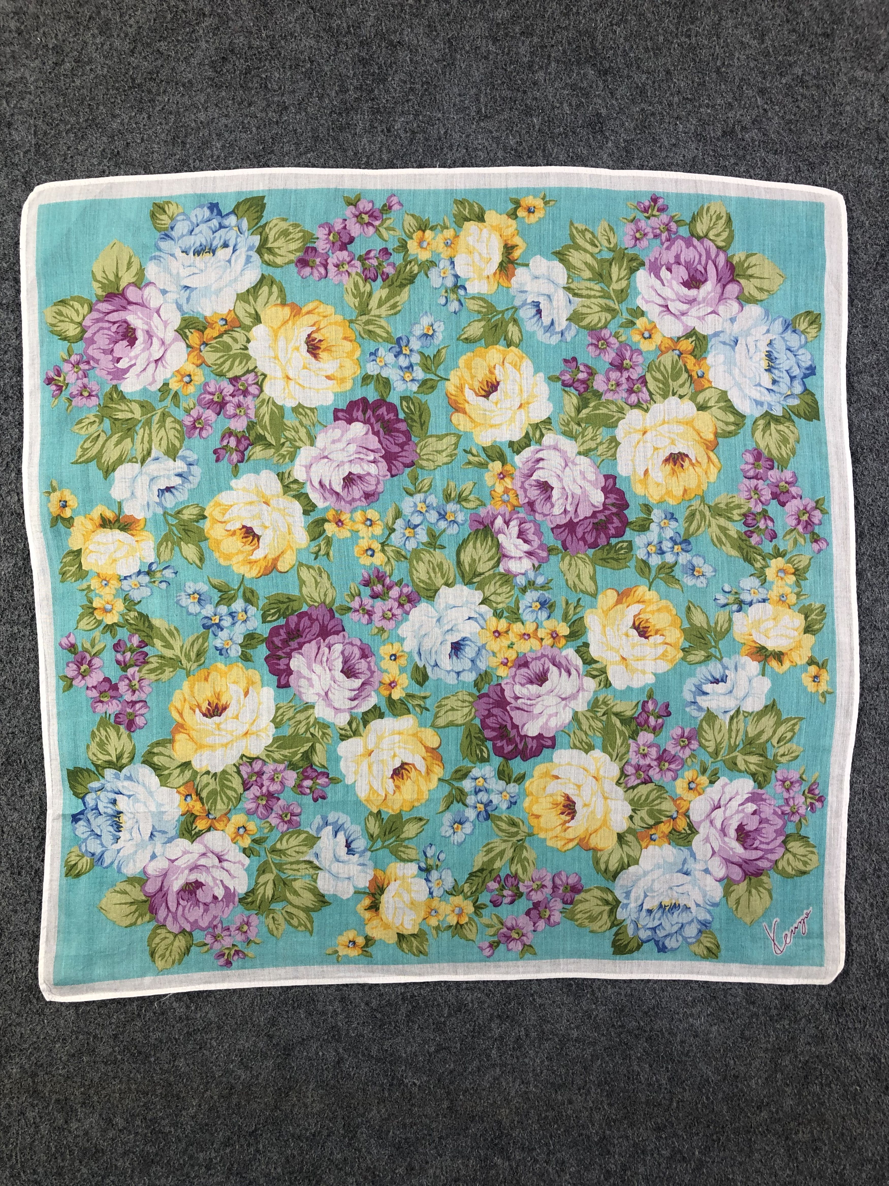 Kenzo × Vintage Kenzo Handkerchief / Bandana / Neckerchief Size ONE SIZE - 3 Thumbnail