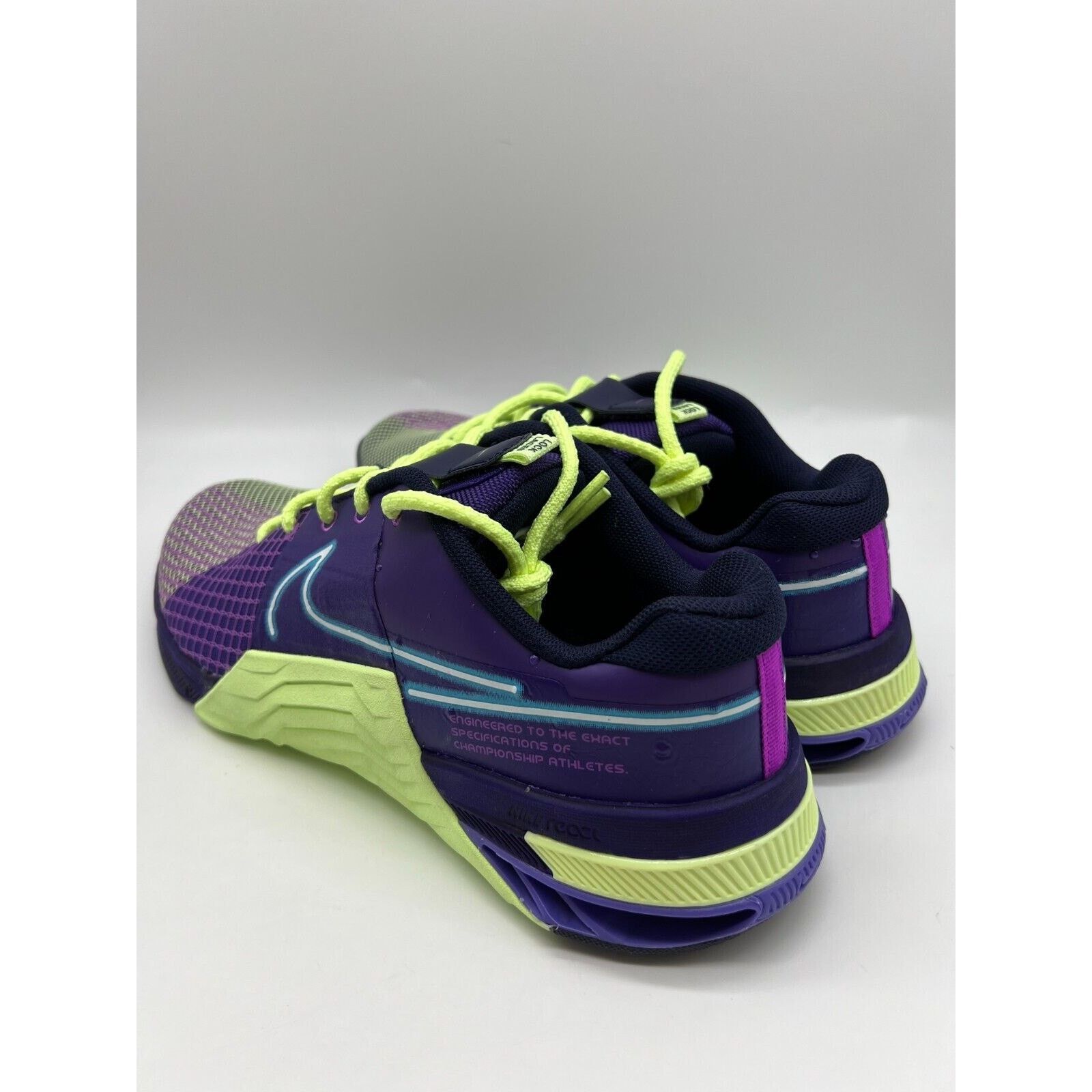 Nike Nike Metcon 8 AMP Deep Purple Volt Men's Shoes Size 11 Size US 11 / EU 44 - 9 Thumbnail