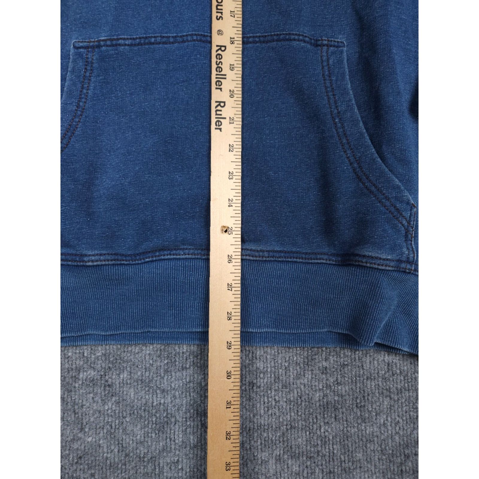 The Territory Ahead VINTAGE Territory Ahead Hoodie Mens M Blue Clasp Washed Fade Long Sleeve Hooded Pullover Regular Size Tall Fall Spring Summer Strapped Accent Size US M / EU 48-50 / 2 - 7 Thumbnail