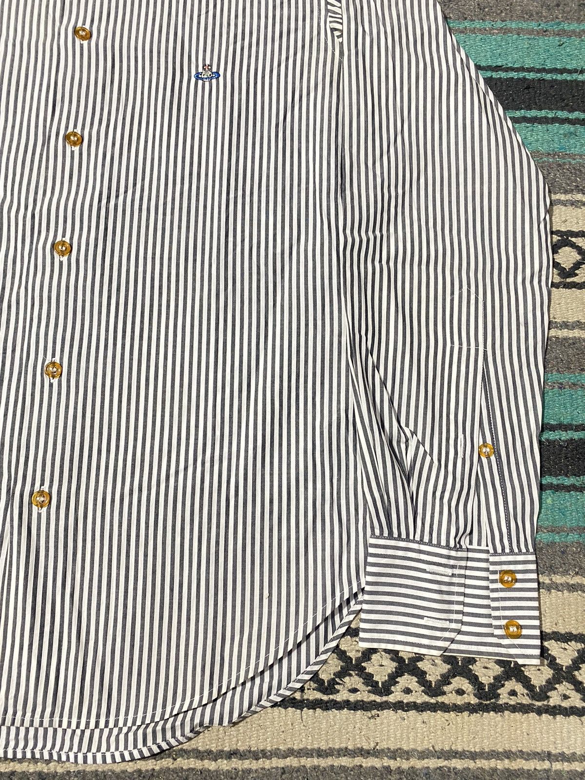Vivienne Westwood Vivienne Westwood Striped Shirt Size US S / EU 44-46 / 1 - 4 Thumbnail