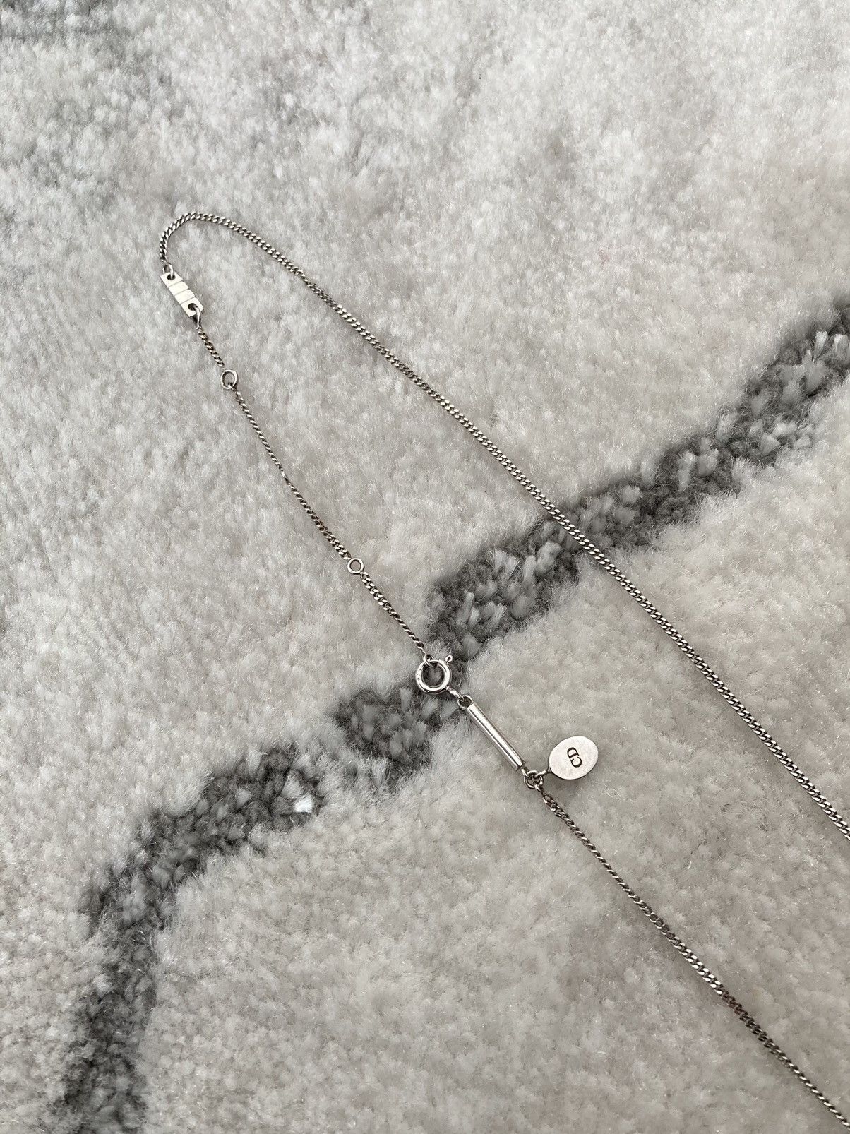 Dior × Hedi Slimane A/W 2001 “Solitaire” Atelier Necklace Size ONE SIZE - 3 Thumbnail