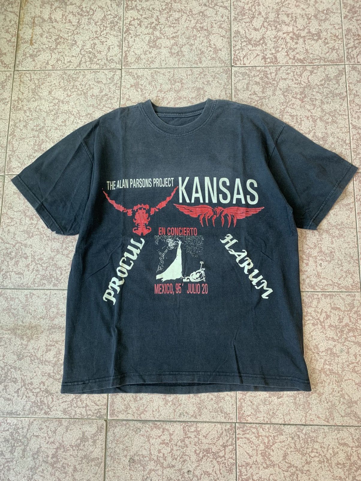 Vintage Vintage Alan Parson Project KANSAS Procol Harum tour tee Size US XL / EU 56 / 4 - 1 Thumbnail