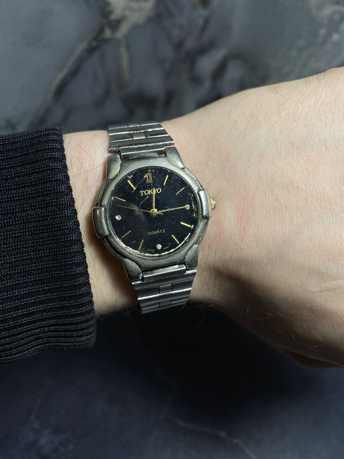 Japanese Brand Tokio Quartz Stainless Steel Watch | Japanese Brand Size ONE SIZE - 3 Thumbnail