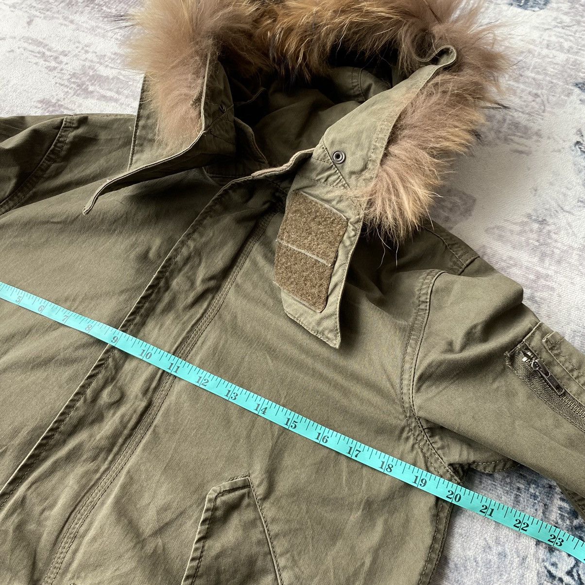 If Six Was Nine × Le Grande Bleu (L.G.B.) × Takeo Kikuchi Takeo Kikuchi Raccoon Fur Parka Jacket Size US M / EU 48-50 / 2 - 15 Thumbnail
