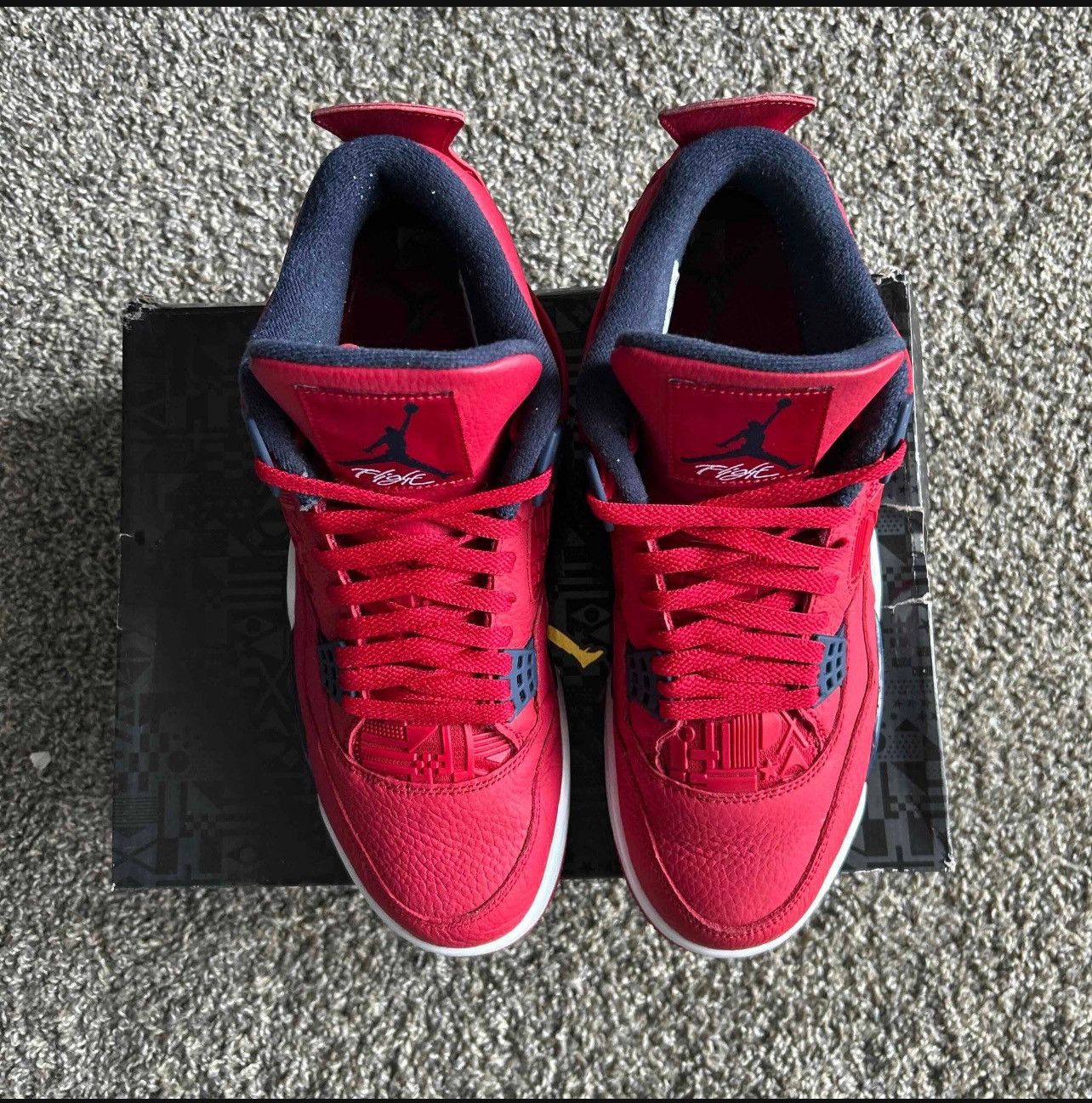 Jordan Brand Jordan 4 FIBA (Sz. 12) Size US 12 / EU 45 - 3 Thumbnail