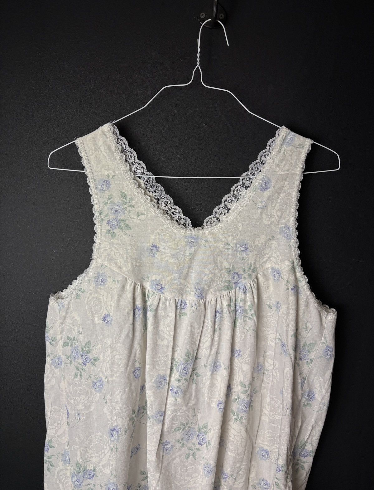 Vintage Two Piece Sleep Set Vintage Slip Dress Beach Cover Pajamas Size M / US 6-8 / IT 42-44 - 13 Thumbnail