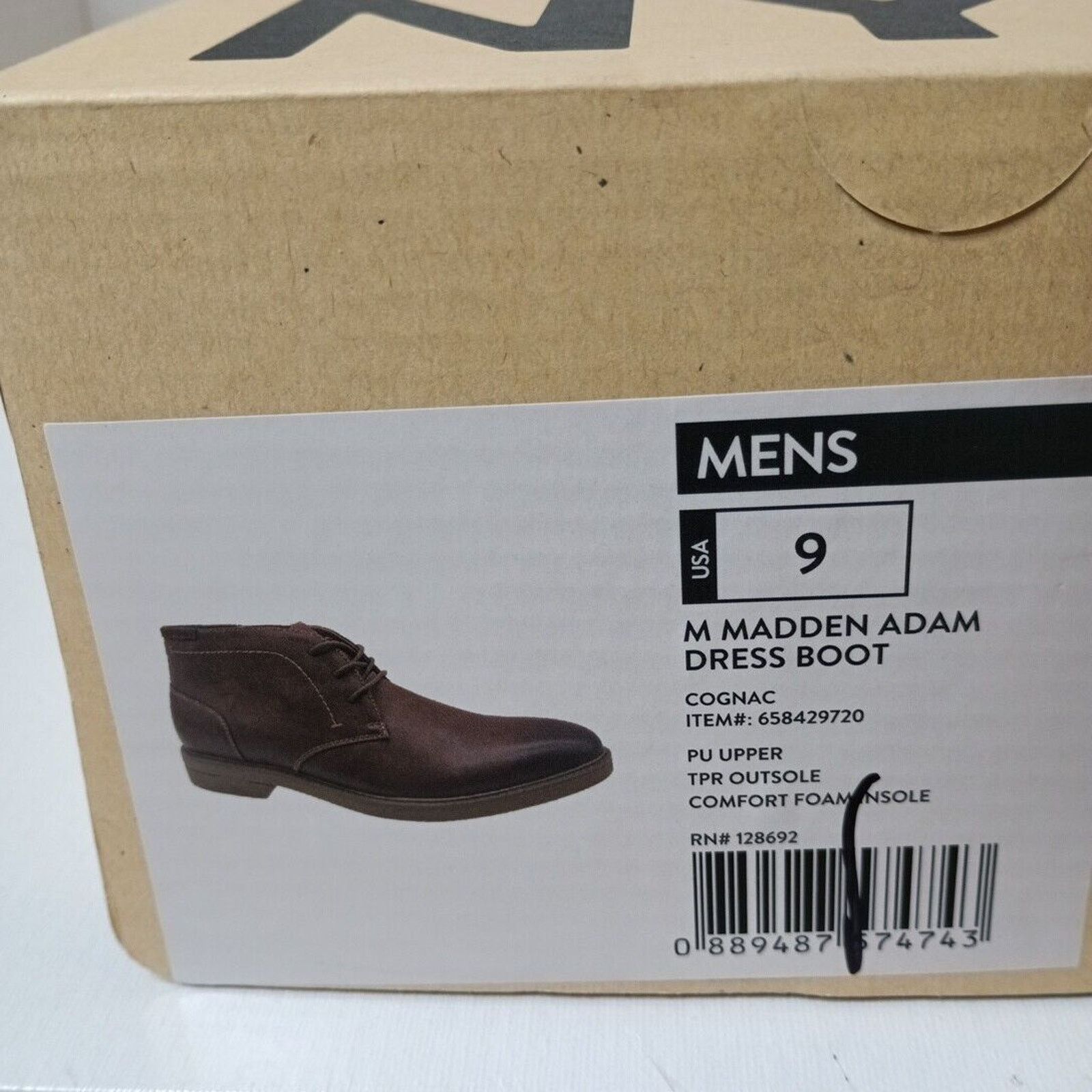 Other Madden NYC Mens Adam Chukka Dress Boots Leather Brown Size 9 Size US 9 / EU 42 - 9 Thumbnail