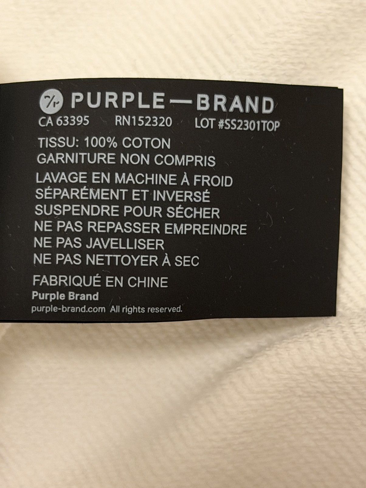 Purple Brand Authentic Purple Brand Hoodie Sz Medium Brand New W Tags Size US M / EU 48-50 / 2 - 7 Thumbnail