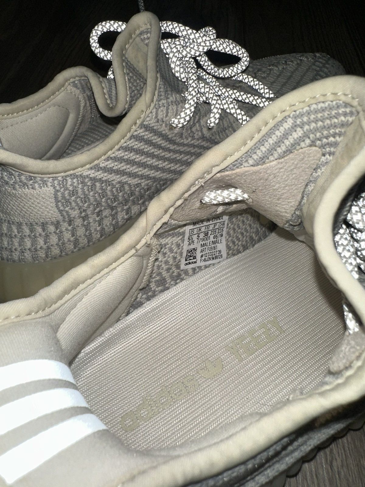 Adidas × Kanye West Yeezy Boost 350 V2 ‘Lundmark Non-Reflective’ Size US 5.5 / EU 38 - 7 Thumbnail
