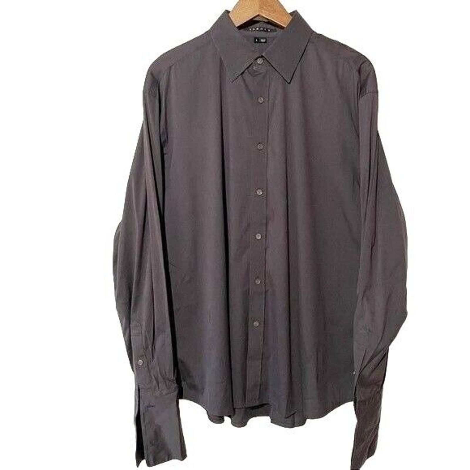 Theory Theory Patrick Men’s Long Sleeve Shirt Grey Large Size US L / EU 52-54 / 3 - 2 Thumbnail