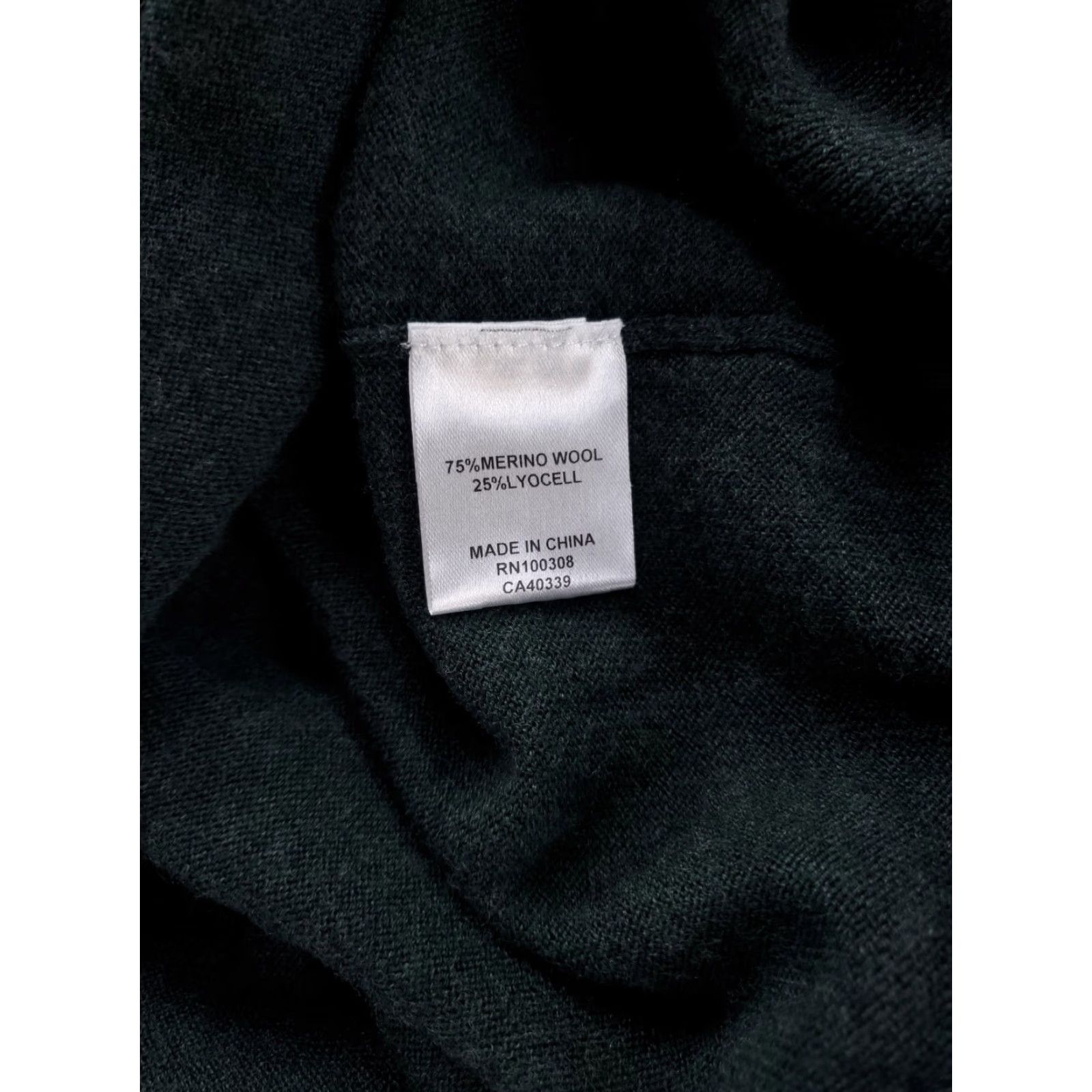 Peter Millar Peter Millar 1/4 Zip Merino Wool Lyocell Long Sleeve Shirt Mens XXL Green Size US XXL / EU 58 / 5 - 7 Thumbnail