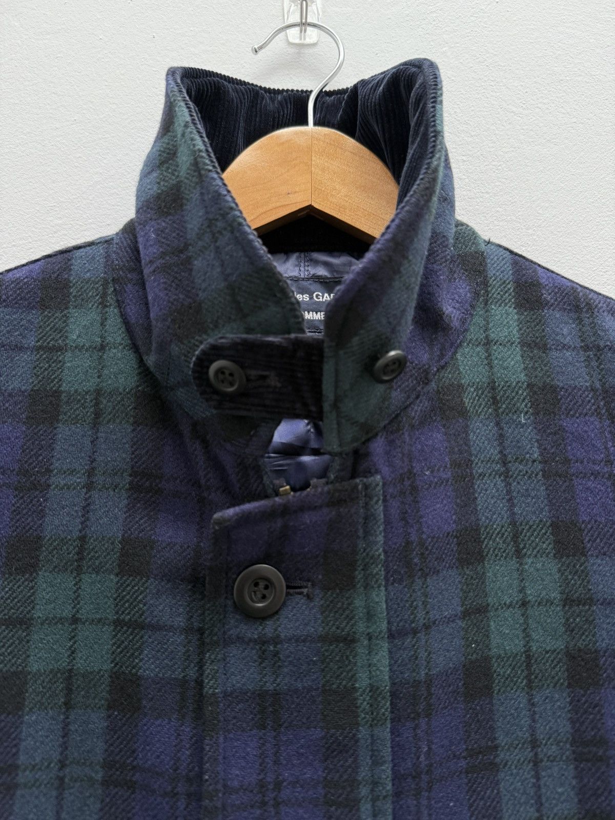 Comme des Garcons Homme CDG Homme AW12 Plaid Padded Vest Size US S / EU 44-46 / 1 - 4 Thumbnail